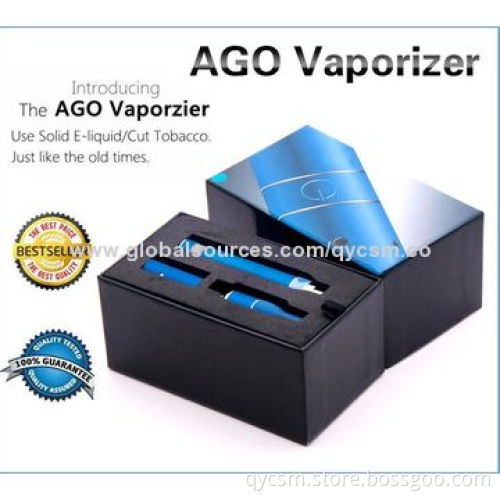 2014 Newest Hot Selling Electronic Cigarette Starter Kit, AGO G5 Dry Herb Vapor with Dabber Brush